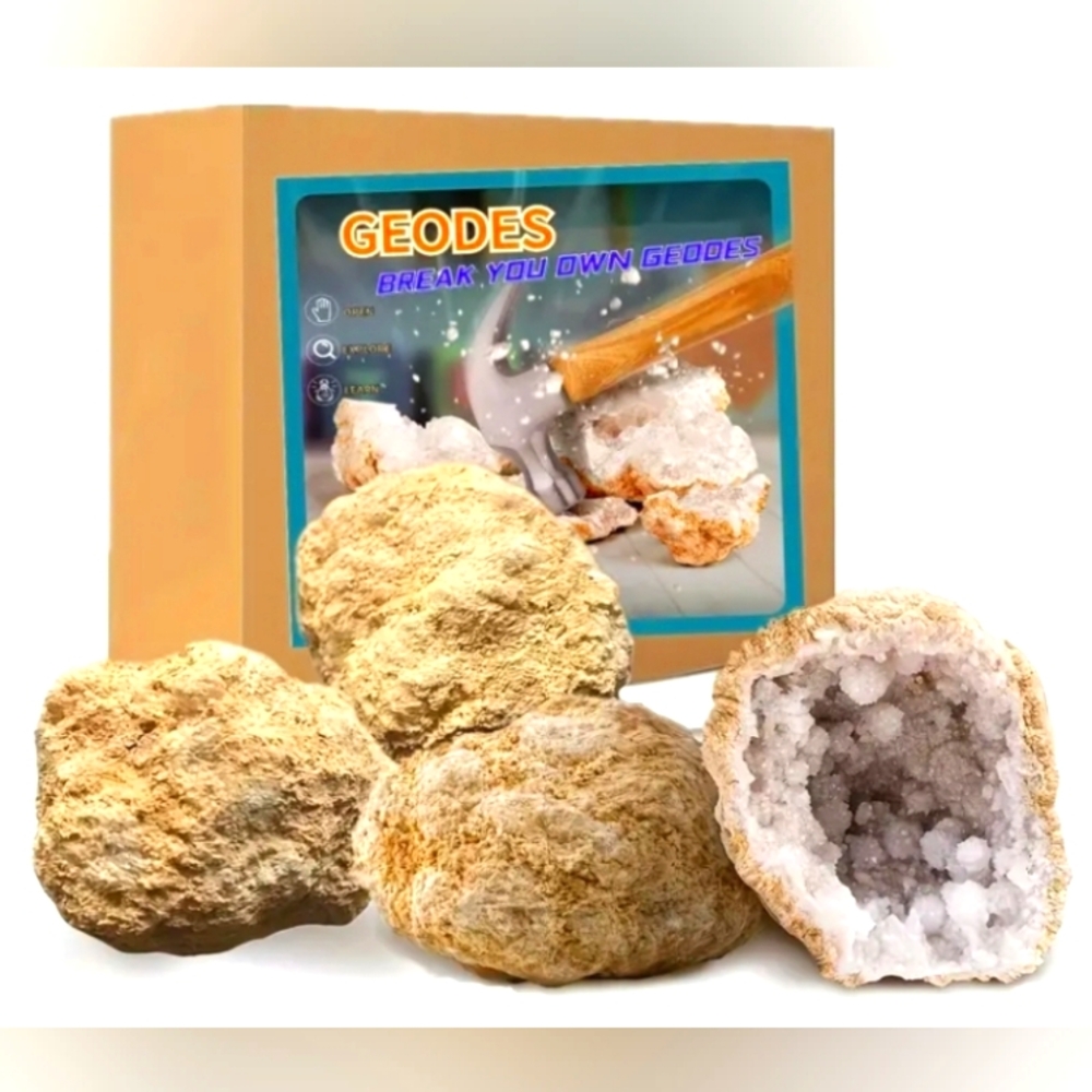 ONE Quartz Geode - Unopened, Authentic